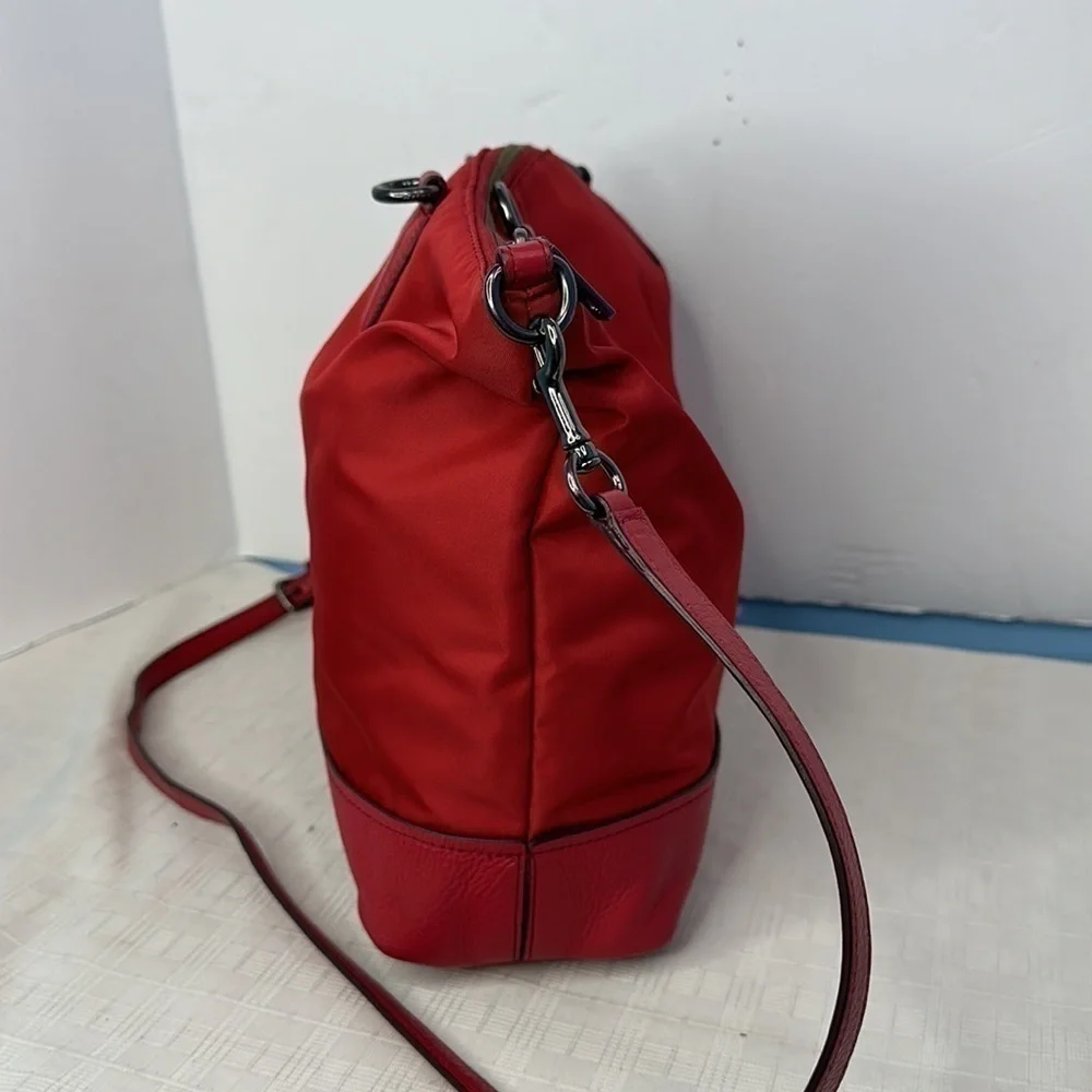 Coach nylon satchel